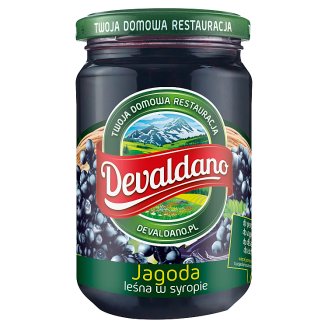 Devaldano Jagoda leśna w syropie 290 g