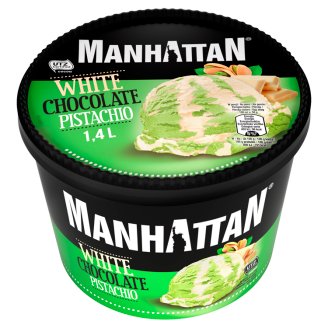 Manhattan Classic White Chocolate Pistachio Ice Cream 1.4 L