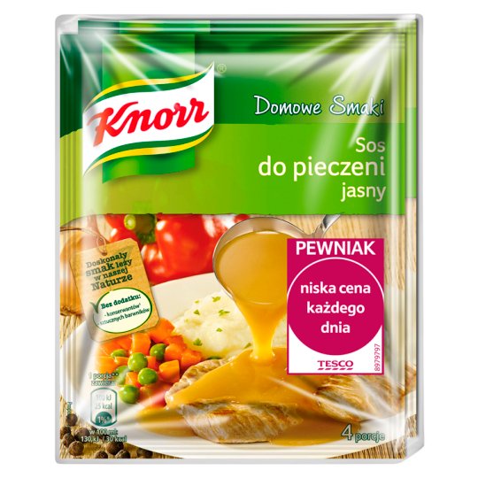 Knorr Domowe Smaki Sos do pieczeni jasny 2 x 25 g