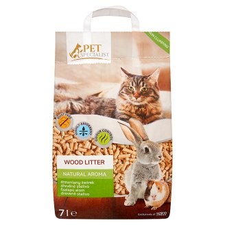 Tesco Pet Specialist Natural Aroma Drewniany żwirek 7 l