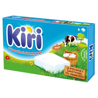 Kiri z twarożku śmietankowego Ser topiony 100 g (6 porcji)