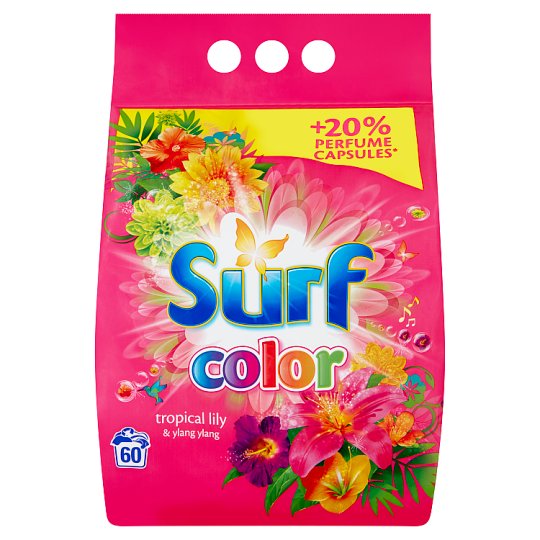 Surf Color Tropical Lily & Ylang Ylang Proszek do prania 3,9 kg (60 prań)