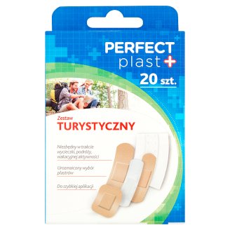 Perfect plast Plastry Zestaw turystyczny 20 sztuk