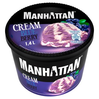 Manhattan Classic Lody śmietankowo-jagodowe 1,4 l