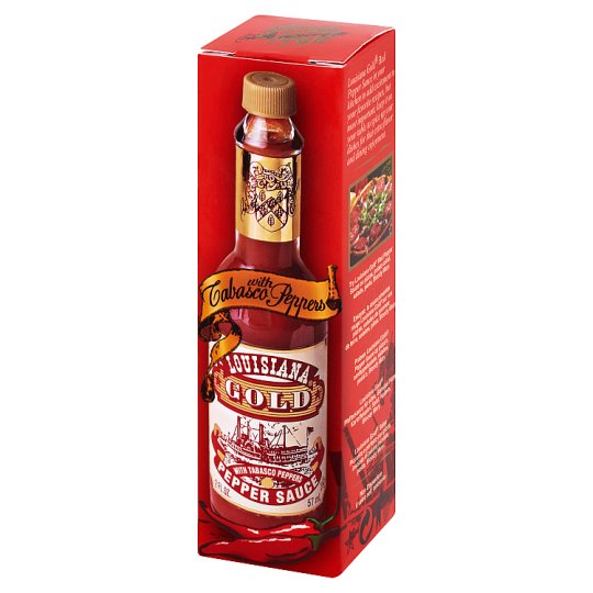Gold Louisiana Oryginalny sos chili z papryki tabasco 57 ml