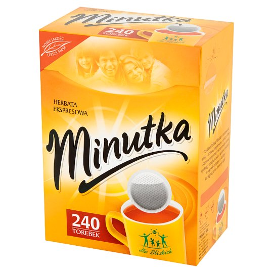 Minutka Herbata czarna 336 g (240 x 1,4 g)