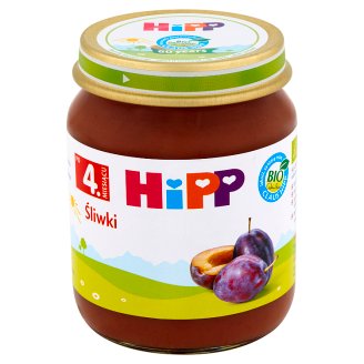 HiPP BIO Śliwki po 4. miesiącu 125 g