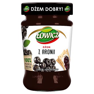 Łowicz Dżem z aronii niskosłodzony 280 g