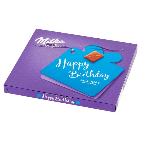 Milka Czekoladki mleczne z nadzieniem mlecznym 110 g (20 sztuk)