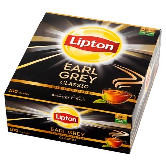 Lipton Earl Grey Classic Herbata czarna 150 g (100 torebek)