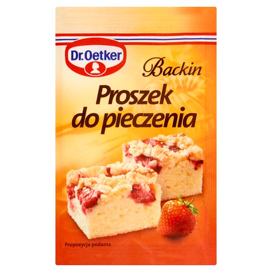 Dr. Oetker Backin Proszek do pieczenia 3 x 15 g