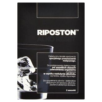 Riposton Dietetyczny środek spożywczy specjalnego przeznaczenia medycznego 8,28 g (2 saszetki)