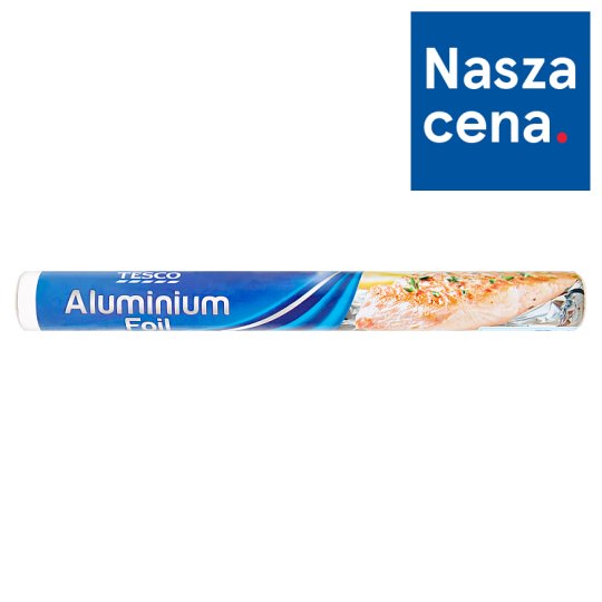Tesco Folia aluminiowa 29 cm x 20 m