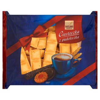 Oatland Biscuit Co. Ciasteczka z pudełeczka Wafle nadziewane kremem kokosowym 600 g