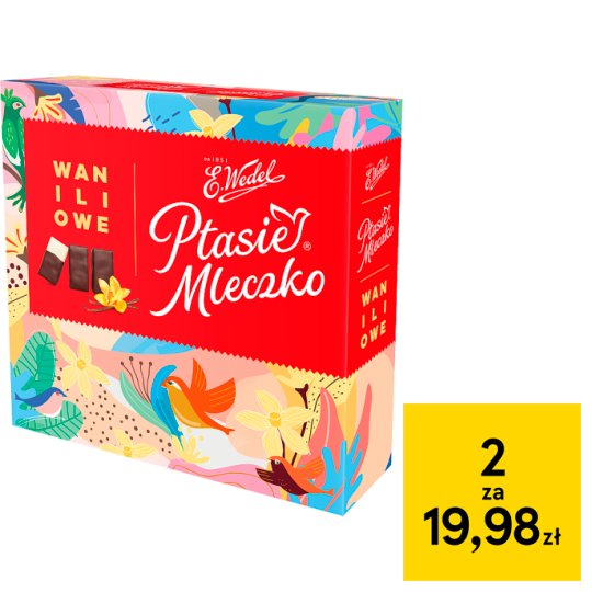 E. Wedel Ptasie Mleczko waniliowe 380 g