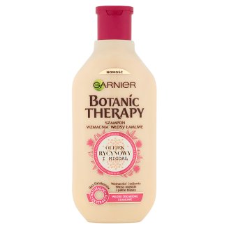 Garnier Botanic Therapy Szampon do włosów osłabionych i łamliwych Olejek rycynowy i migdał 400 ml