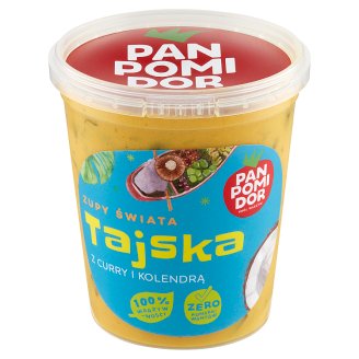 Pan Pomidor & Co Zupa Pani Tajska z mlekiem kokosowym i żółtym curry 400 g