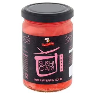 Sushi Gari Imbir marynowany różowy 180 g