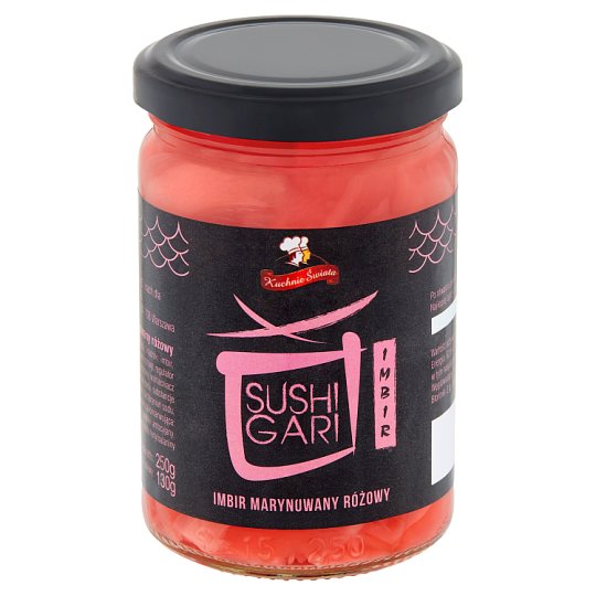 Sushi Gari Imbir marynowany różowy 180 g