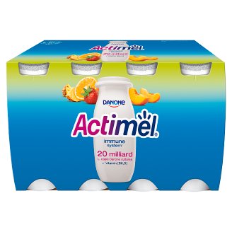 Danone Actimel Wieloowocowy Mleko Fermentowane 800 g (8 sztuk)