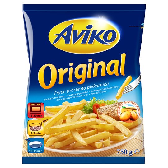 Aviko Original Straight Cut Oven Fries 750 g