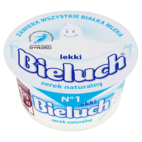 Bieluch Lekki serek naturalny 130 g