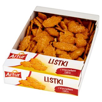 Artur Listki z kryształkami cukru 600 g