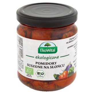 EkoWital Ekologiczne pomidory suszone na słońcu 180 g