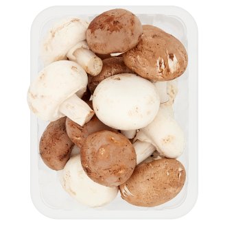 Tesco Polskie pieczarki białe i brązowe 500 g