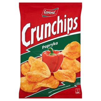 Crunchips Papryka Chipsy ziemniaczane 150 g
