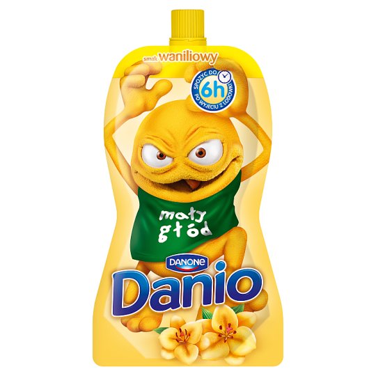 Danone Danio Serek homogenizowany o smaku waniliowym 140 g