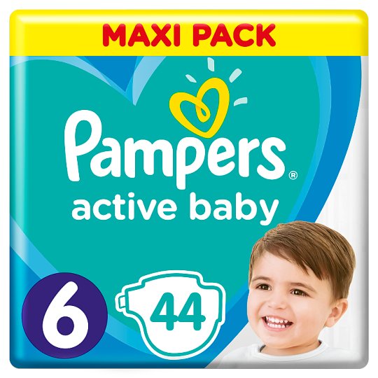 Pampers Active Baby Rozmiar 6, 44 pieluszki, 13-18 kg