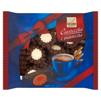 Oatland Biscuit Co. Ciasteczka z pudełeczka Ciastka kruche z kremem o smaku śmietankowym 700 g