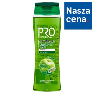 Tesco Pro Formula Żel pod prysznic Apple & Mint 400 ml