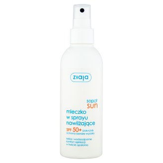 Ziaja Sopot Sun Mleczko w sprayu nawilżające SPF 50+ 170 ml
