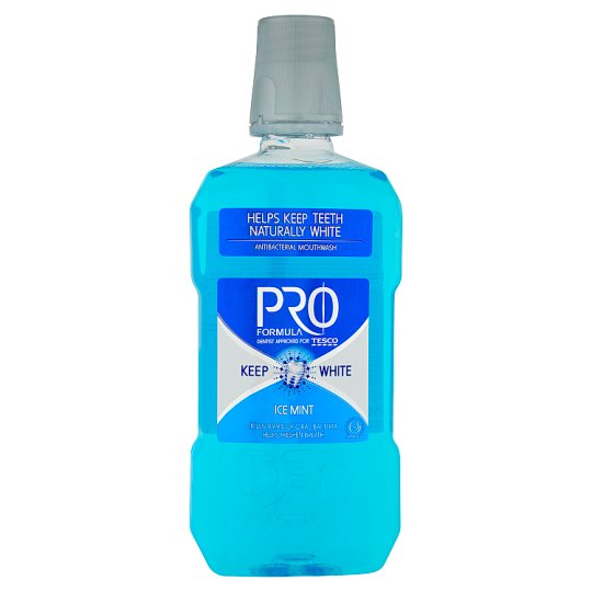 Tesco Pro Formula Keep White Płyn do płukania jamy ustnej 500 ml