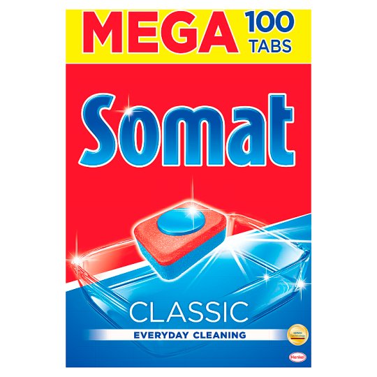Somat Classic Tabletki do mycia naczyń w zmywarkach 1750 g (100 sztuk)