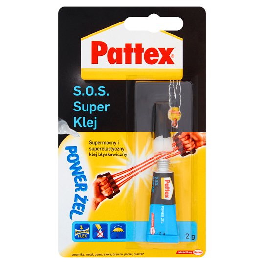 Pattex S.O.S. Super Klej power żel 2 g