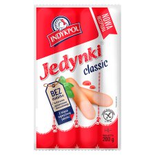 Indykpol Jedynki Parówki classic 200 g