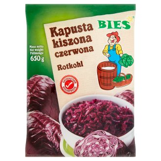 Kapusta kiszona czerwona 650 g