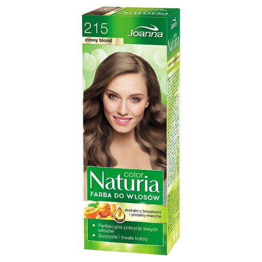 Joanna Naturia color Farba do włosów zimny blond 215