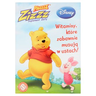 Plusssz Zizzz Tabletki musujące o smaku malinowym Suplement diety 32,5 g (50 tabletek)