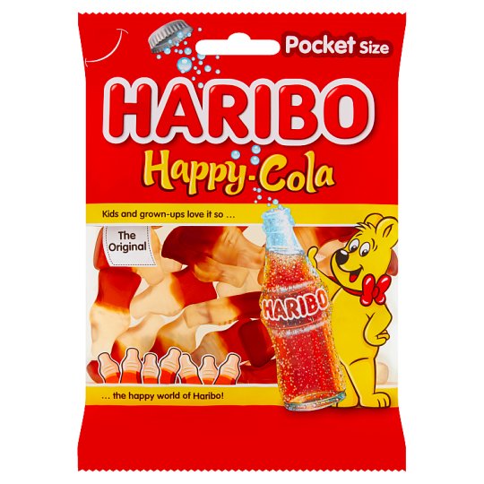 Haribo Happy-Cola Żelki o smaku coli 100 g