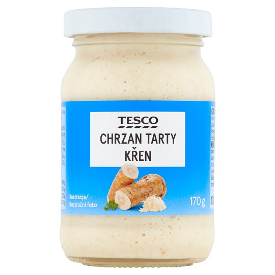 Tesco Chrzan tarty 170 g