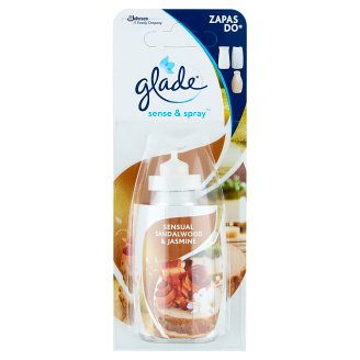 Glade by Brise Sense & Spray Drzewo sandałowe z Bali i jaśmin Zapas do odświeżacza powietrza 18 ml