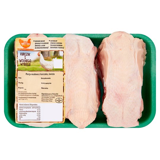 Tesco Kurczak z wolnego wybiegu Porcja rosołowa