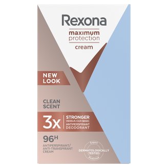 Rexona Maximum Protection Clean Scent Antyperspirant w kremie 45 ml