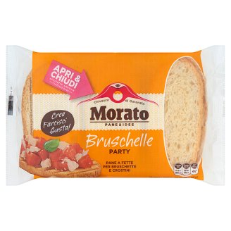 Morato Oryginalne włoskie pieczywo Bruschetta 350 g (12 sztuk)