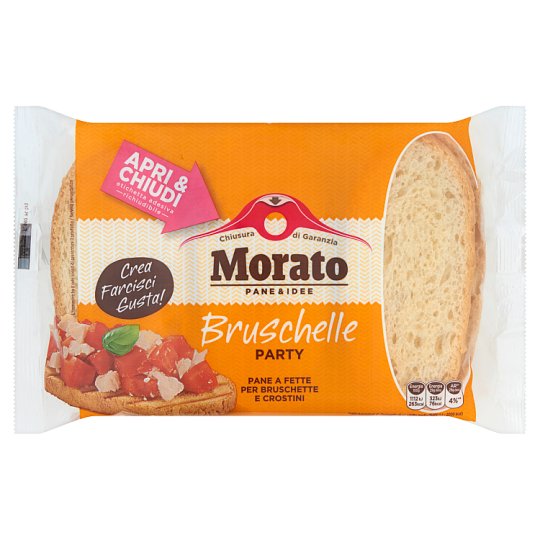 Morato Oryginalne włoskie pieczywo Bruschetta 350 g (12 sztuk)