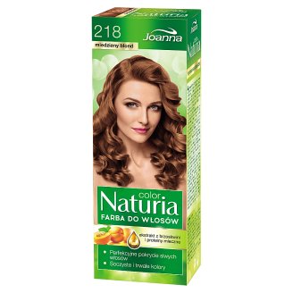 Joanna Naturia Color Farba do włosów 218 miedziany blond